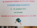 Adventní turnaj o pohár Jana Slaného